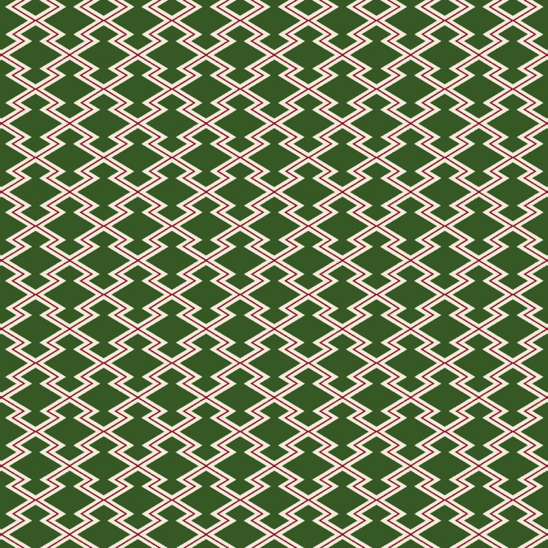 Tela Hayami verde Japón Gastón y Daniela geométrico decoración GDT-5625-002