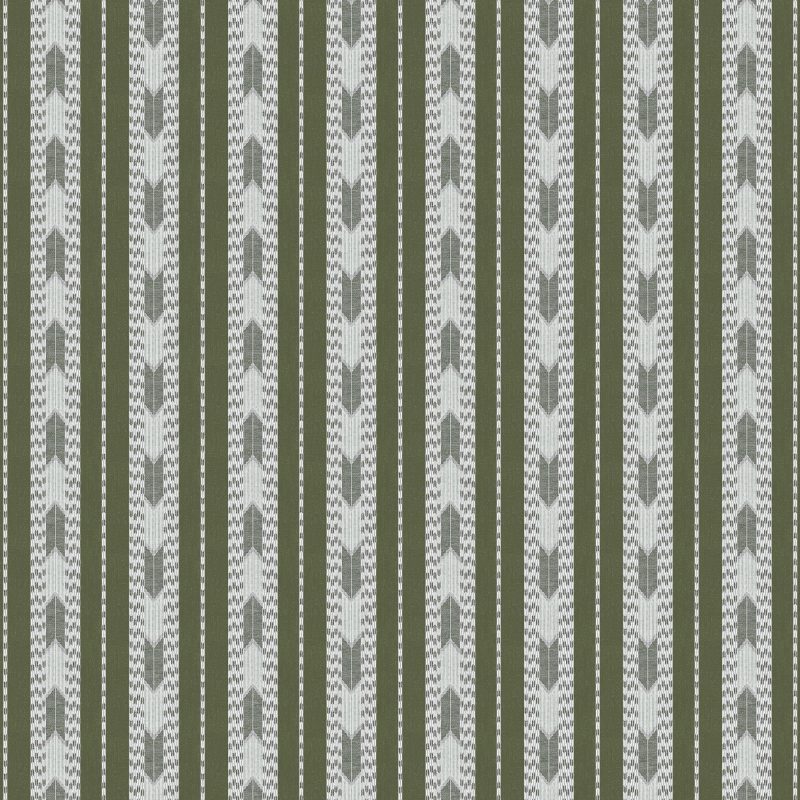 LCT-1187-002 Tela Colman Verde de Gaston y Daniela. Coleccion de Lorenzo Castillo. Diseño a rayas sofisticado para tapiceria. Decoracion de interiores