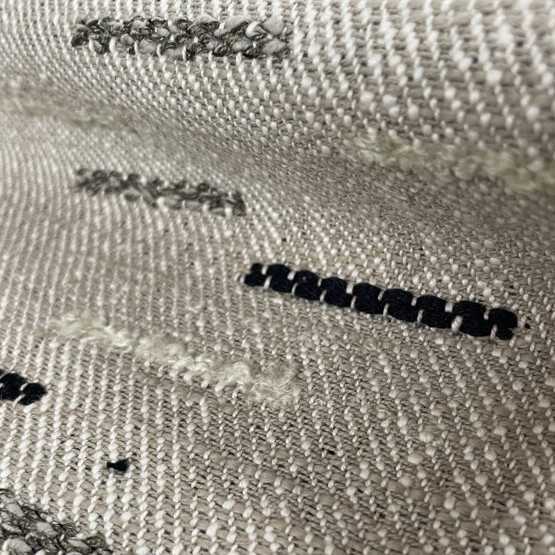 Detalle Jun negro lino