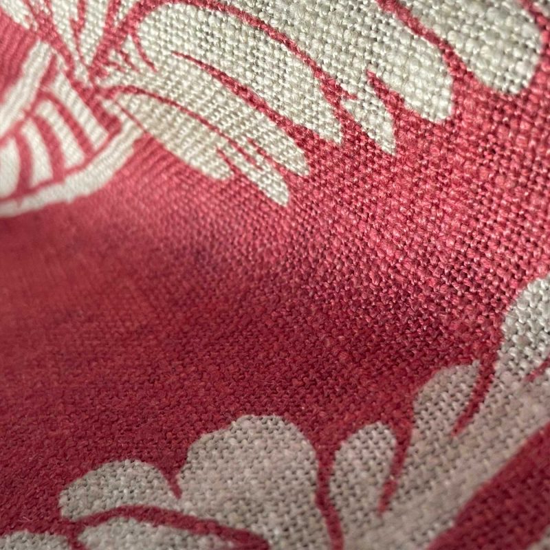 Tela Chitina rosa Gastón y Daniela colección Lorenzo Castillo estampado damasco floral tapicería decoración casa