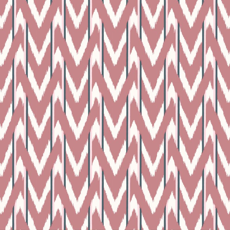 Tela Cala Dor Rosa Maiorica Gastón y Daniela Ikat Geométrico sofas sillas cortinas