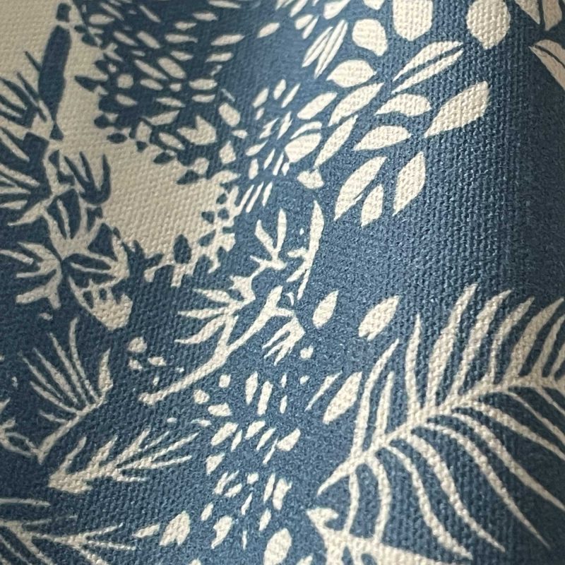Tela Olimpo azul Gastón y Daniela estampado toiles 100% algodón tapicería decoración casa